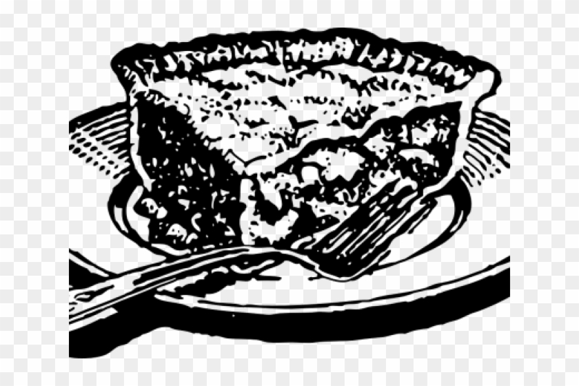 Pastry Clipart Cake Slice - Vintage Pie Sign - Png Download #637207