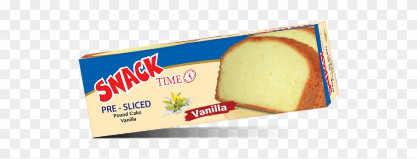 Snack Time Pre-sliced Poundcake - Edam Clipart