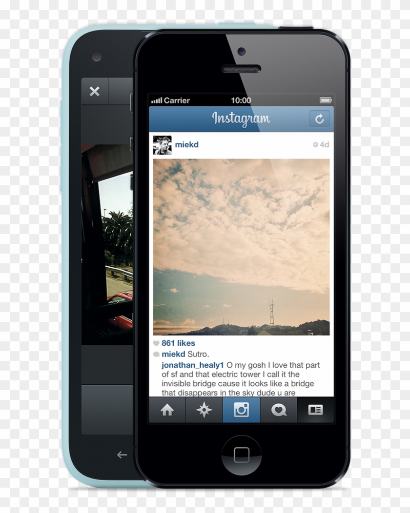 Instagram Video On Iphone Clipart
