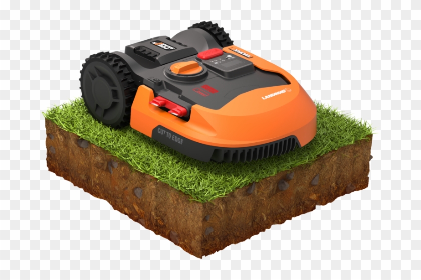 Robotic Lawn Mower - Worx Clipart #637630