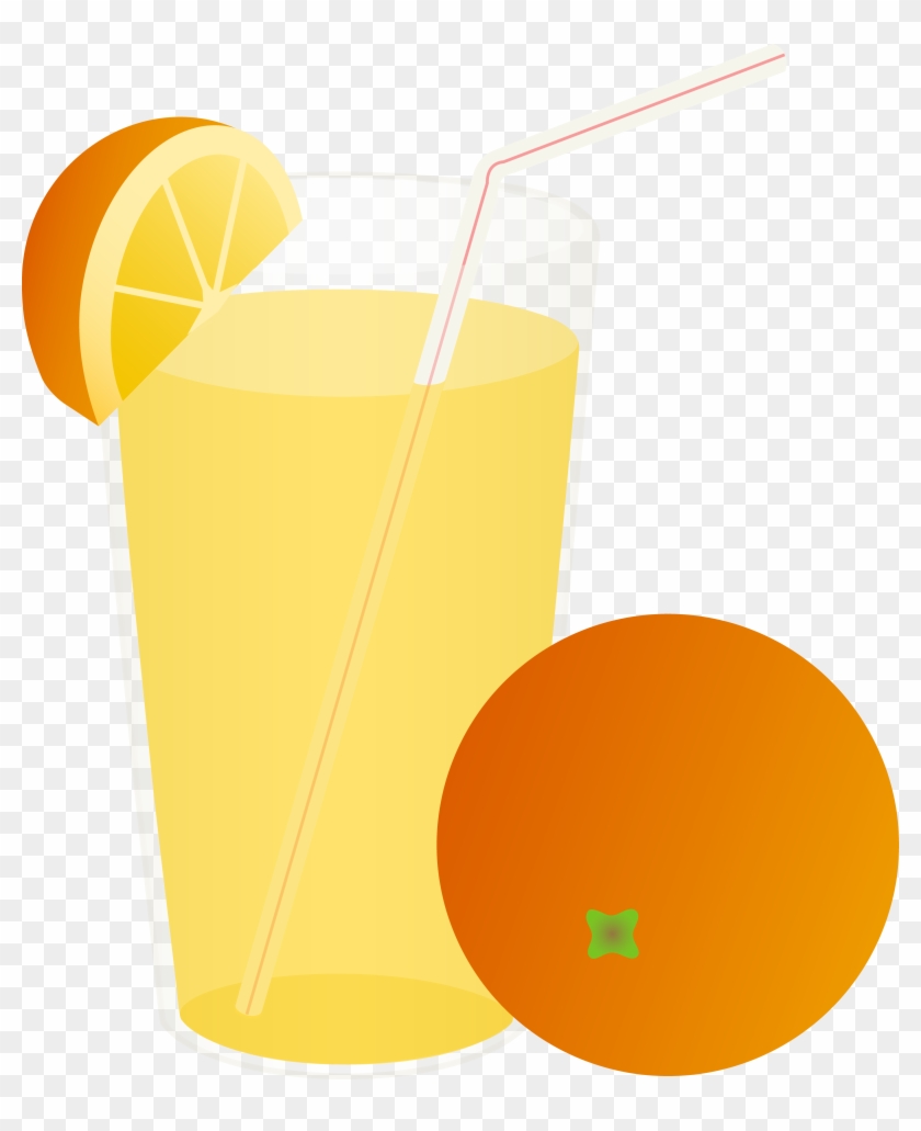 Orange - Orange Juice Cartoon Transparent Background Clipart #637989