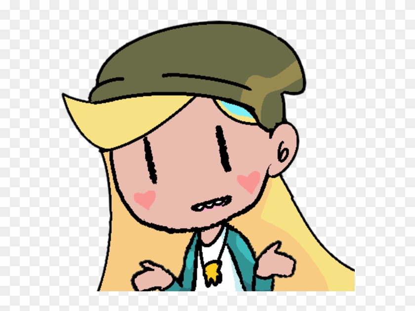 Cirno Shrug - Star Shrug - Shrugging Snake Meme Clipart