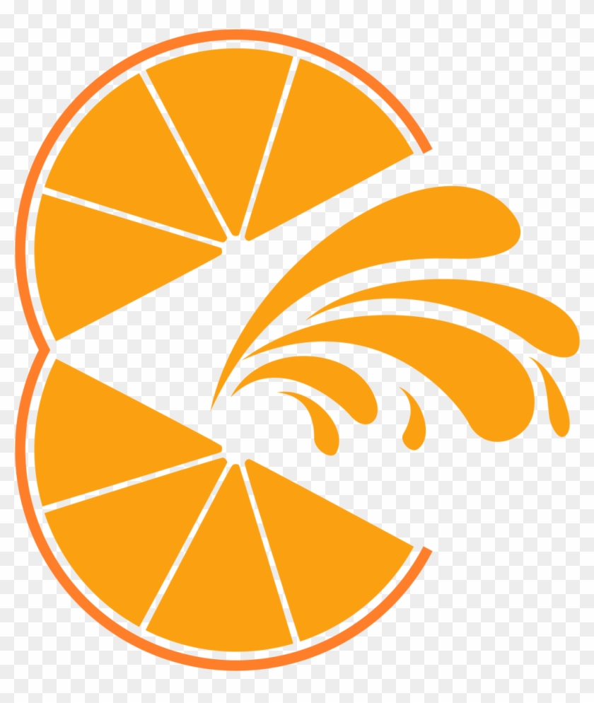 Orange Juice Drink Logo Free Elements Objects - Logo Jugo De Naranja Clipart #638095