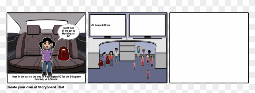 Trip To Washington Dc - Cartoon Clipart #638495