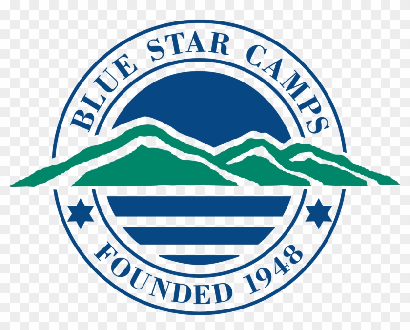 Blue Star Camps Logo Clipart