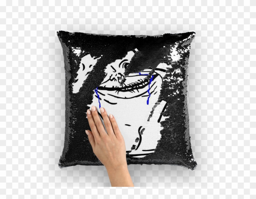 Forever Alone Face - Pillow Clipart