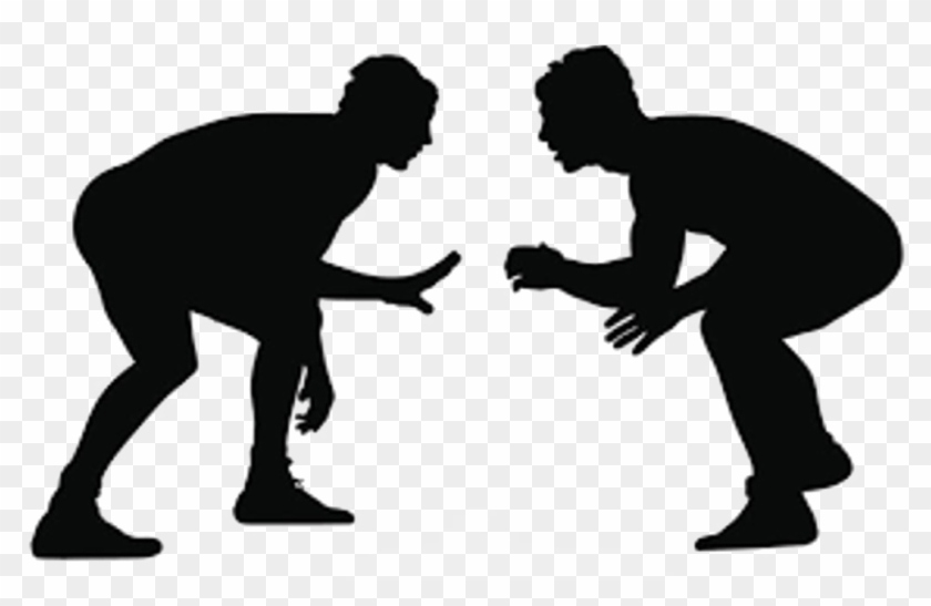 Wrestling Silhouette Transparent Image - Wrestling Silhouette Clipart