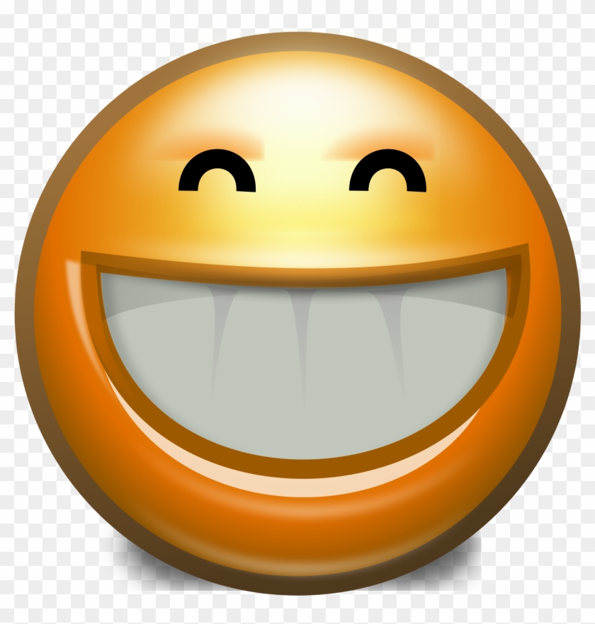Open - Smiley Clipart