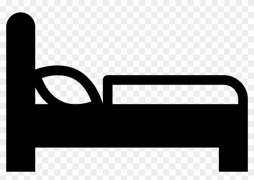 Icone Lit Png - Bed Icon Png Clipart