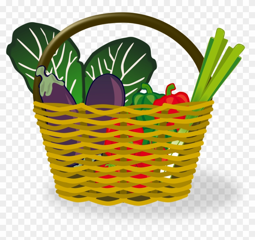 Fruit - Food Basket Clip Art - Png Download #638839