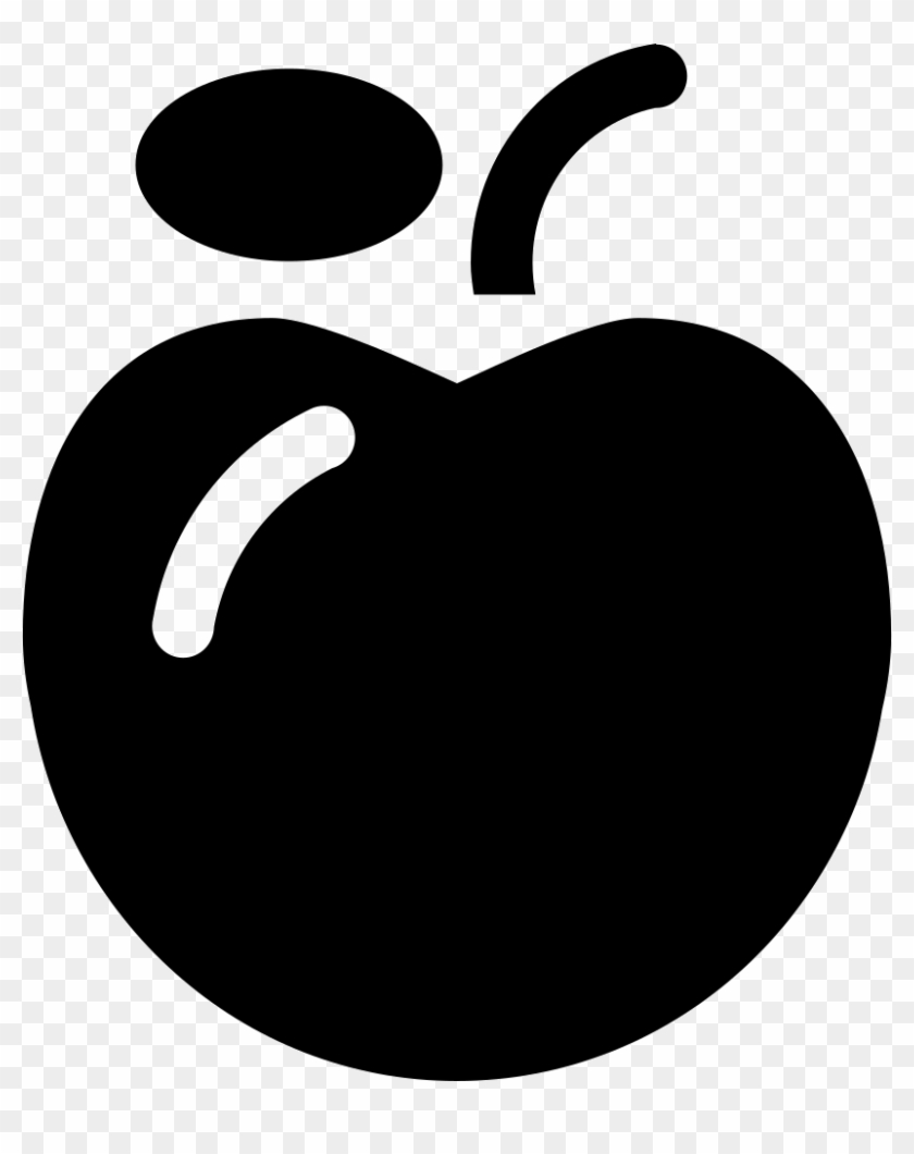 Fresh Fruits And Vegetables Comments - Vegetables Symbol Black Png Clipart #638962