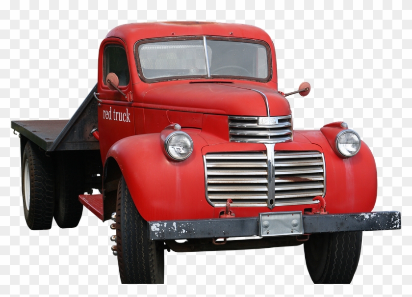 Truck, Pickup, Gmc, Red, Usa, Oldtimer, Pickup Truck - Pickup Truck Clipart #639384
