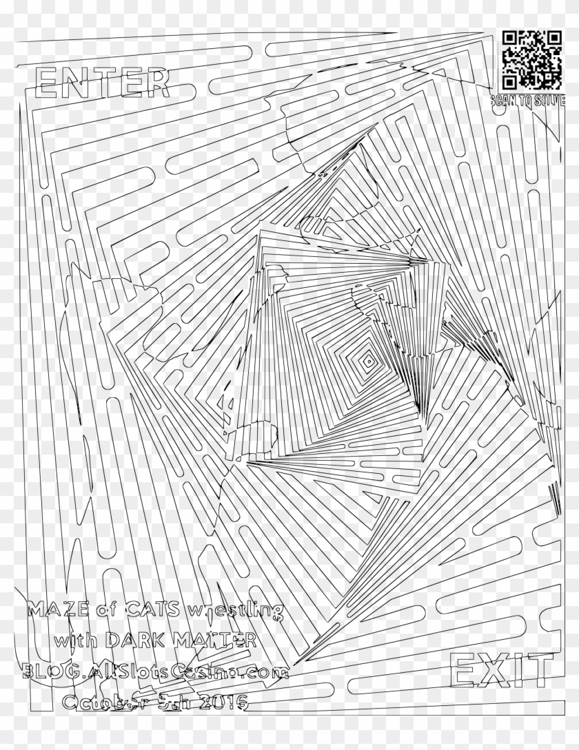 This Free Icons Png Design Of Coloring For Adults Maze Clipart