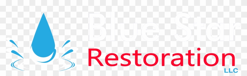 Blue Star Restoration Logo - Circle Clipart