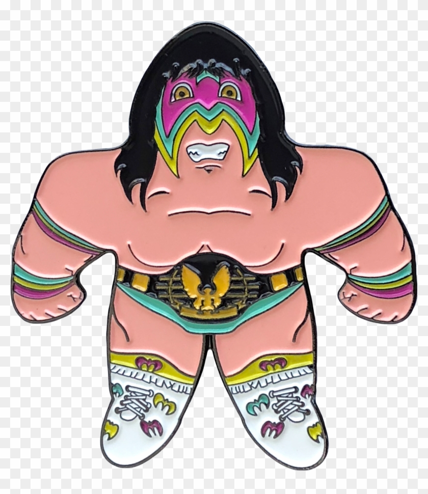 Wrestling Clipart Wrestling Pin - Illustration - Png Download