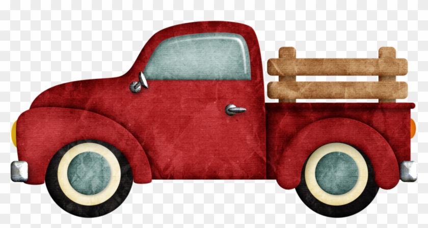 B *✿* Happy Camper Vintage Pickup Trucks, Old Trucks, - Old Truck Clipart Png Transparent Png