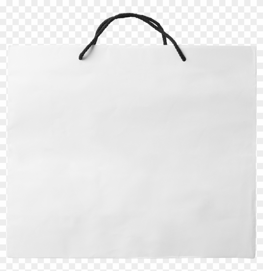 Shopping Bag Png Free Download - White Shopping Bag Design Clipart