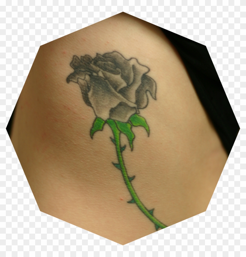 Tattoo Number 4 Is Placed On My Ribs - Tattoo Clipart