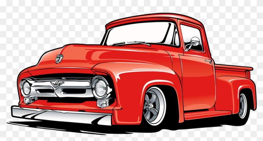 1953 - 1956 Ford F100 Clip Art - Png Download #640298