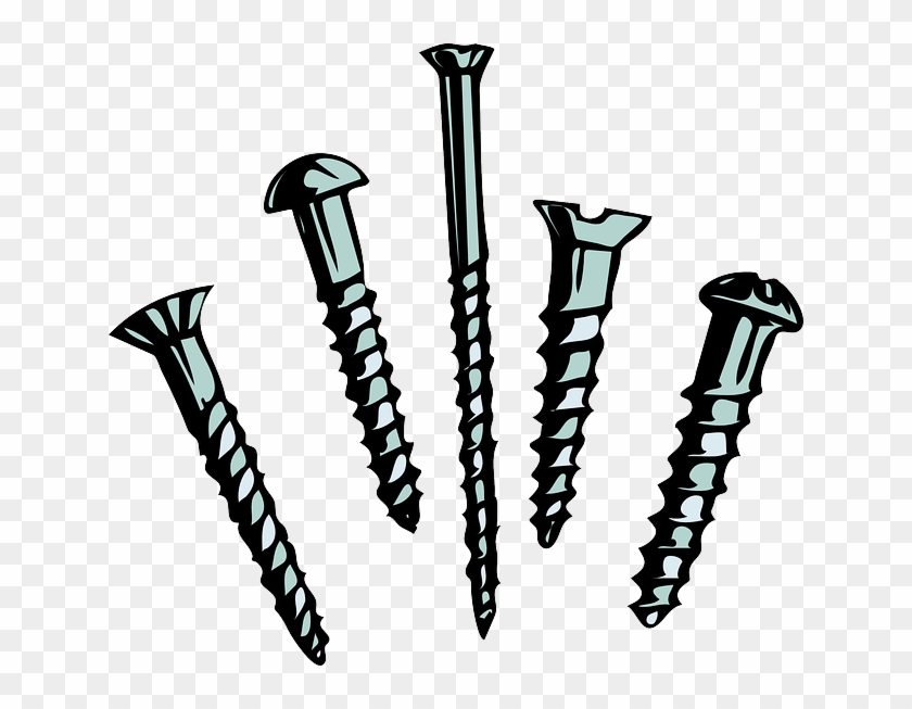 Jpg Freeuse Library Clipart Screw - Screws Clipart - Png Download #640301