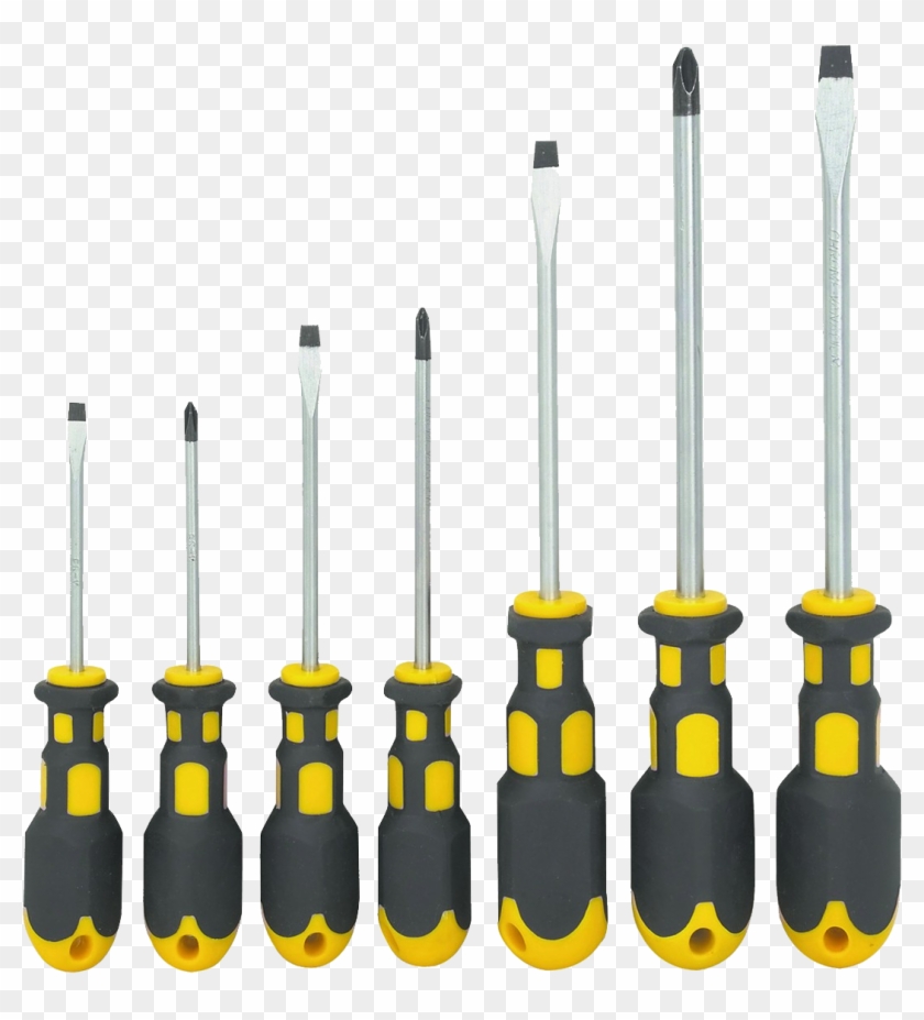 Screw Clipart Screwdriver - Screw Driver Set Png Transparent Png