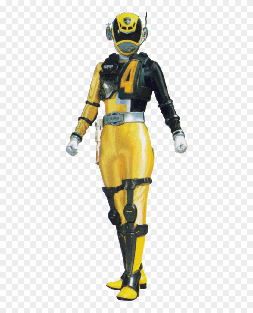 Deka Yellow Swat Neo - Power Ranger Spd Yellow Clipart #640481