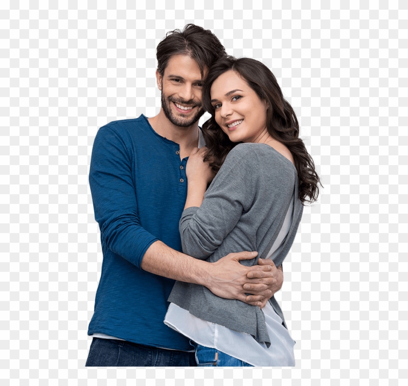 Free Png Download Hug Couple Png Images Background - Transparent Png Hug Couple Clipart #640647