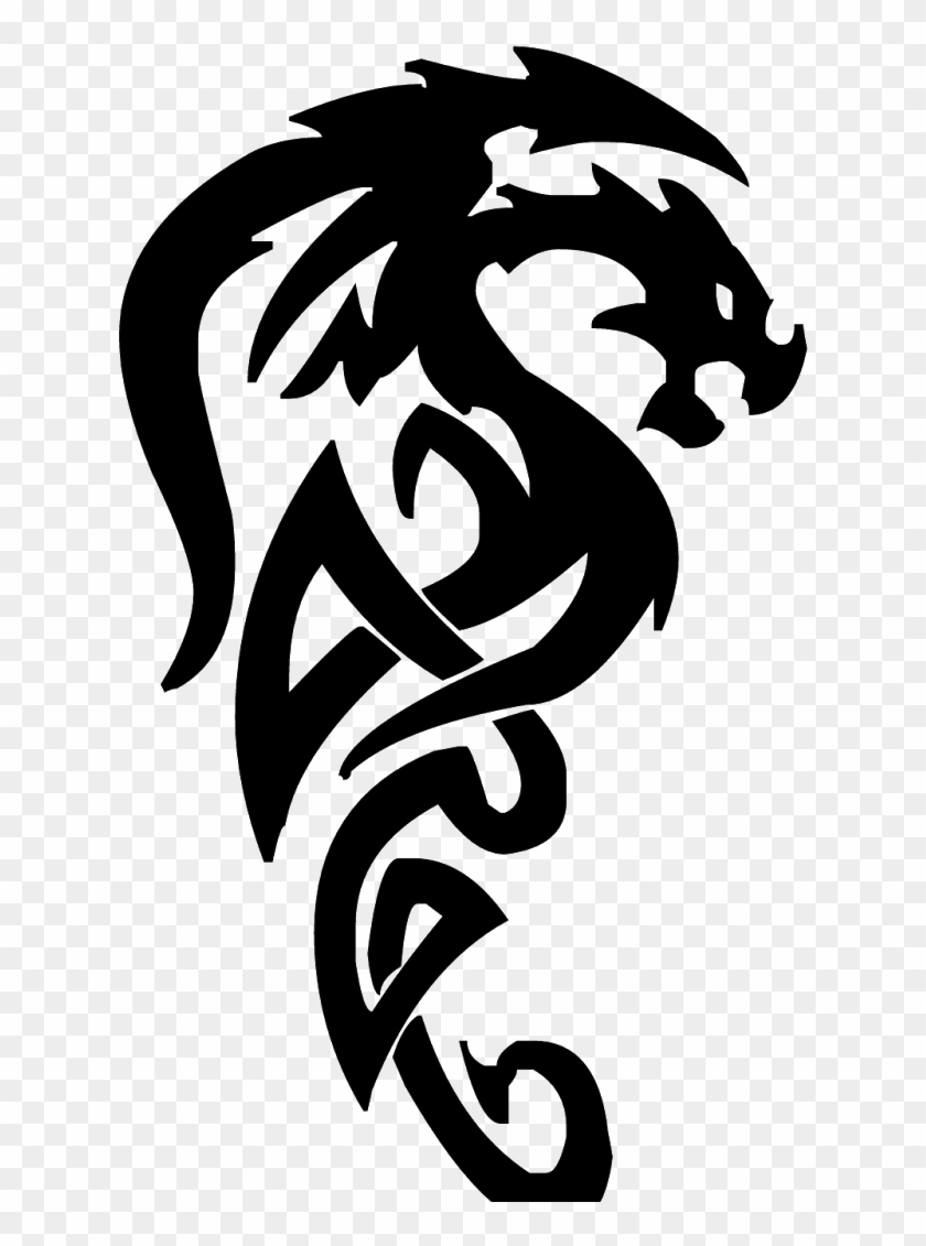 Frnds Useful Tattoos Png Use Kare - Dragon Tattoo Tribal Small Clipart