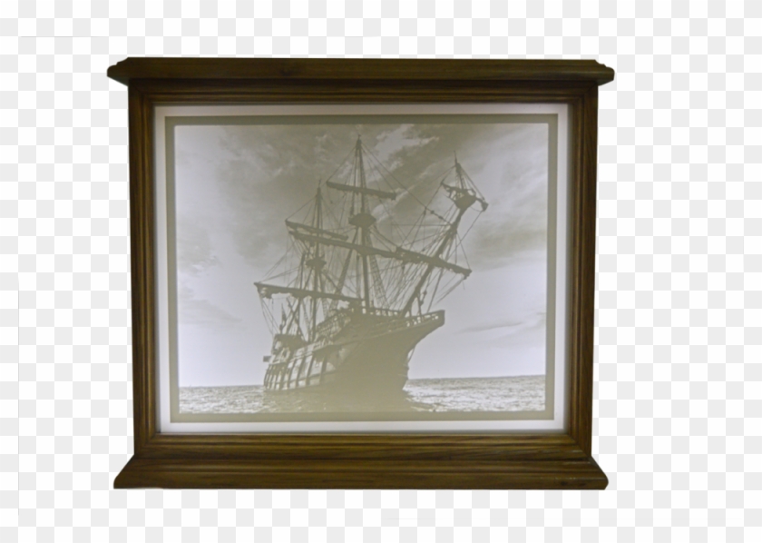 Ship 2 Lit - Brigantine Clipart