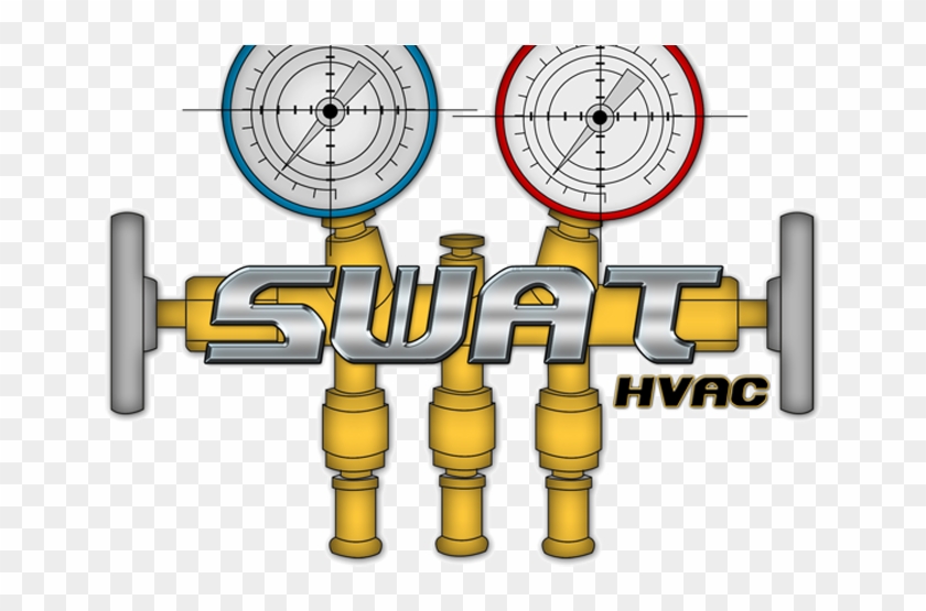Swat Logo Large - Swat Hvac Clipart #640980