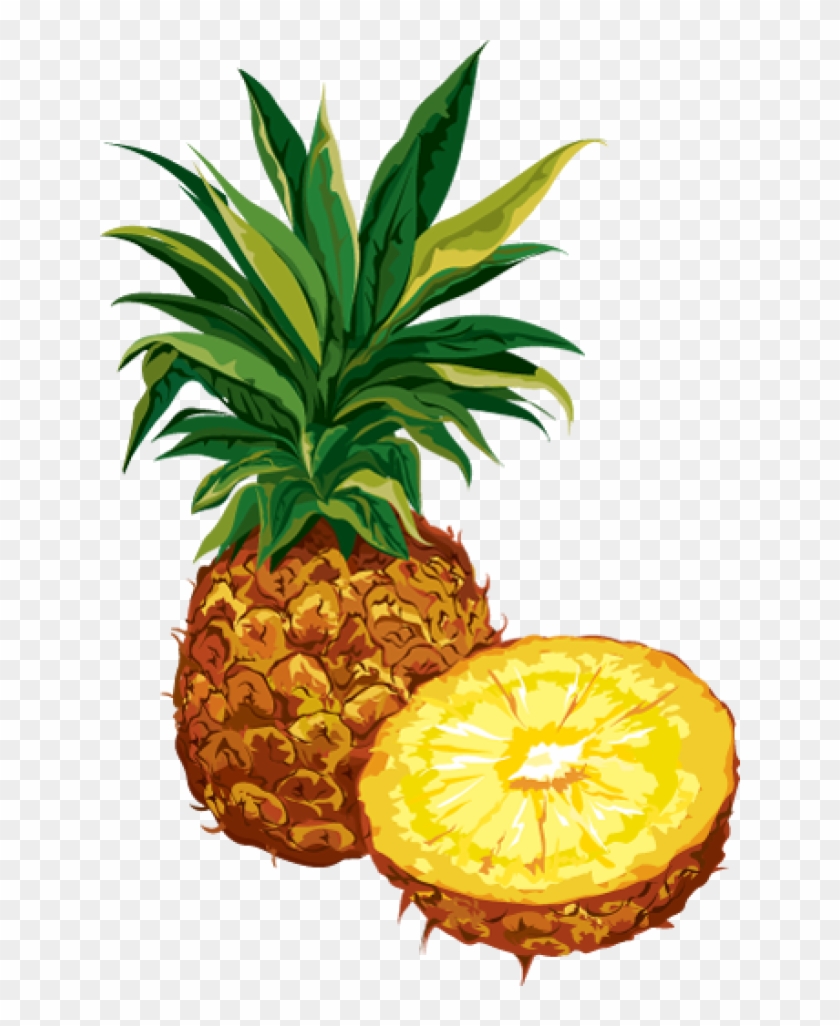 Pineapple Clip Art Free Free Clipart Images - Pineapple Fruit Clipart Png Transparent Png #641250