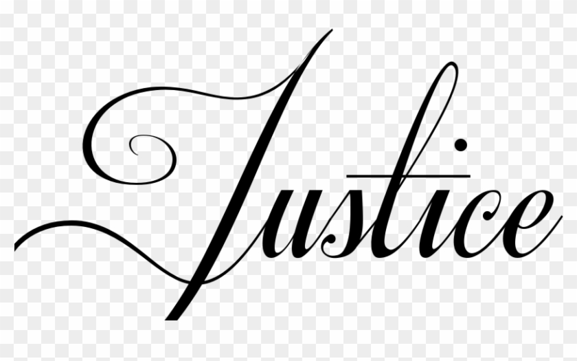 Awesome Justice Lettering Tattoo Design Tattoobite - Justice In Different Fonts Clipart #641251