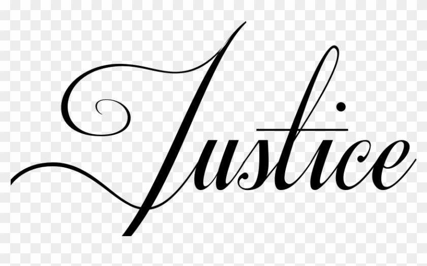 Awesome Justice Lettering Tattoo Design Tattoobite - Justice In Different Fonts Clipart