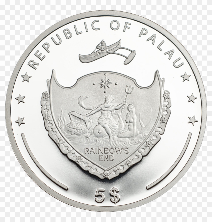 Space Needle - Coins Palau Png Clipart