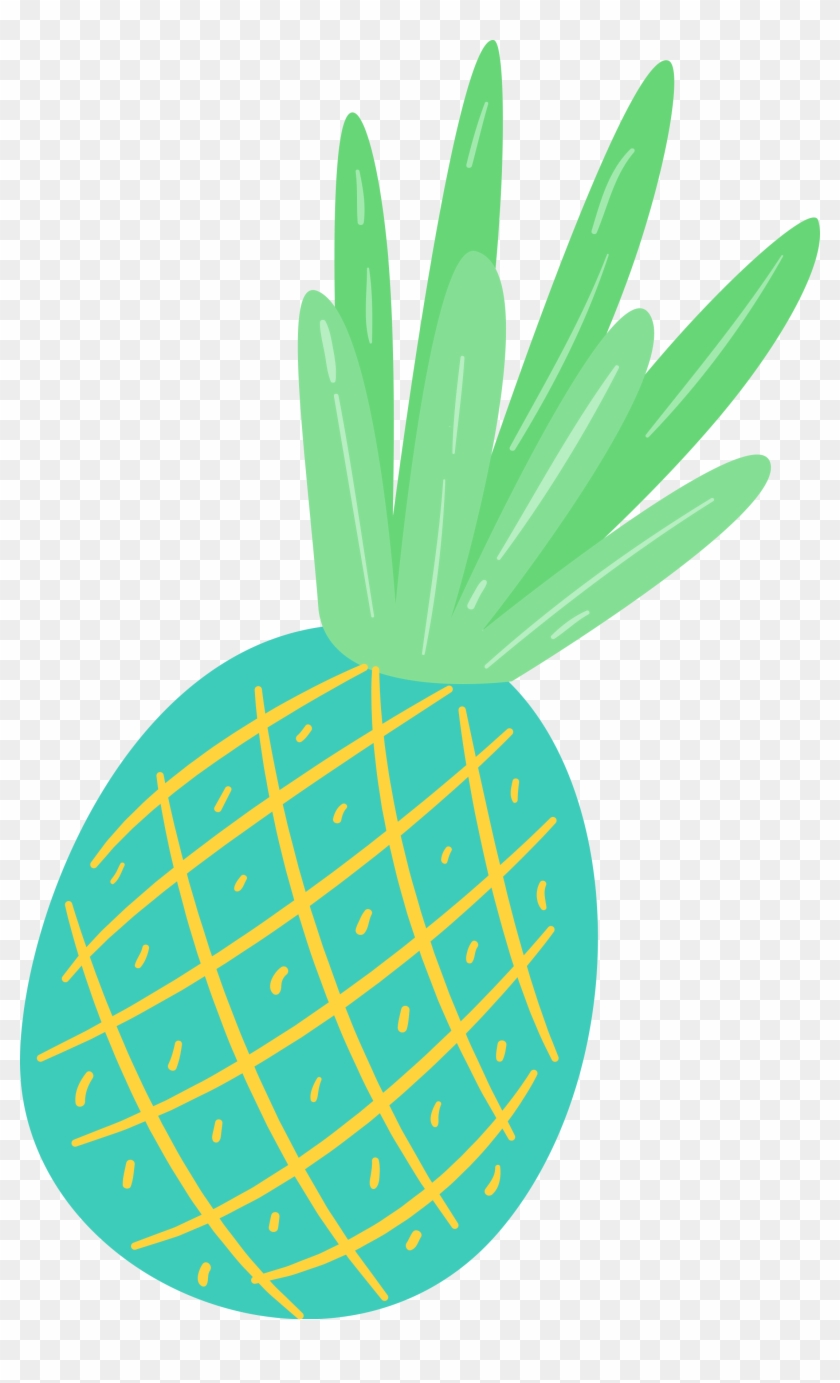 Pineapple Clipart Adorable - Png Download