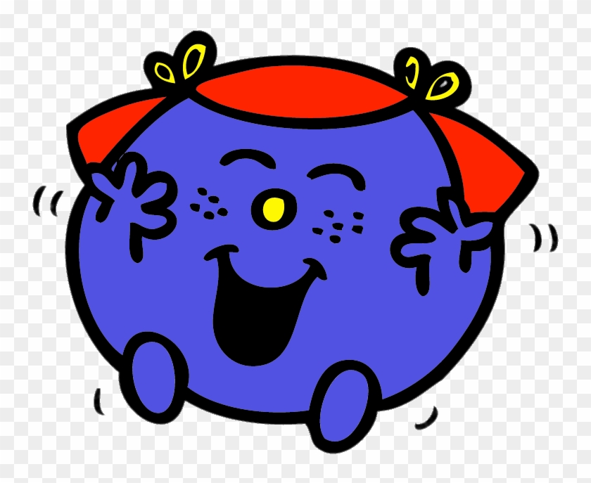 Little Miss Giggles - Mr Men Little Miss Png Clipart #641703