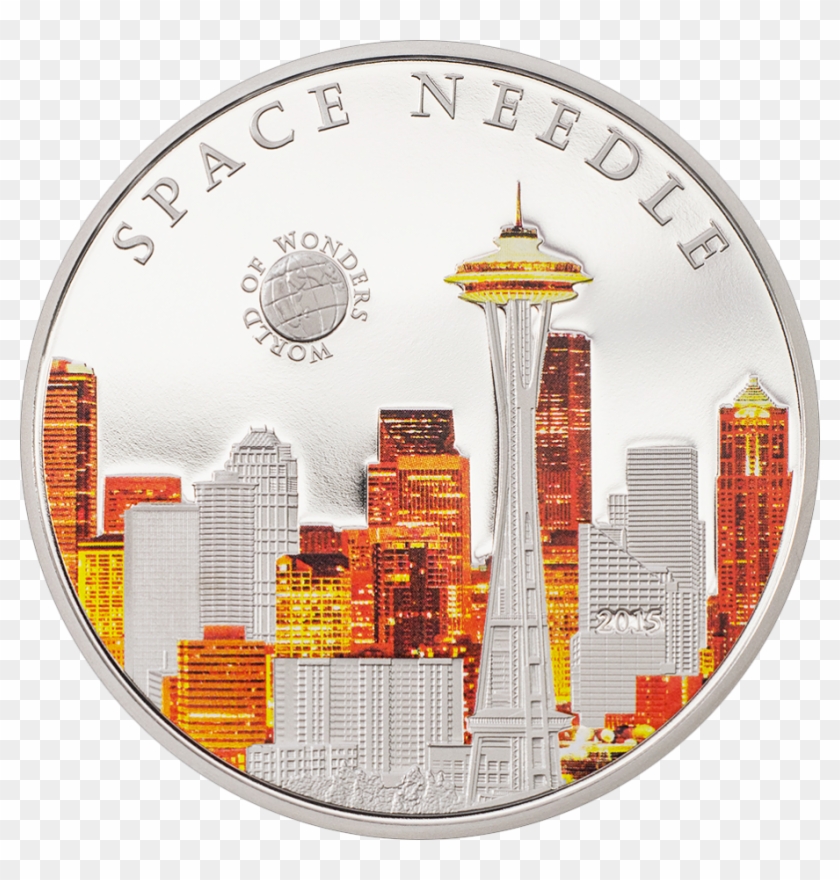 Space Needle - Hamburguesa Para Colorear Clipart