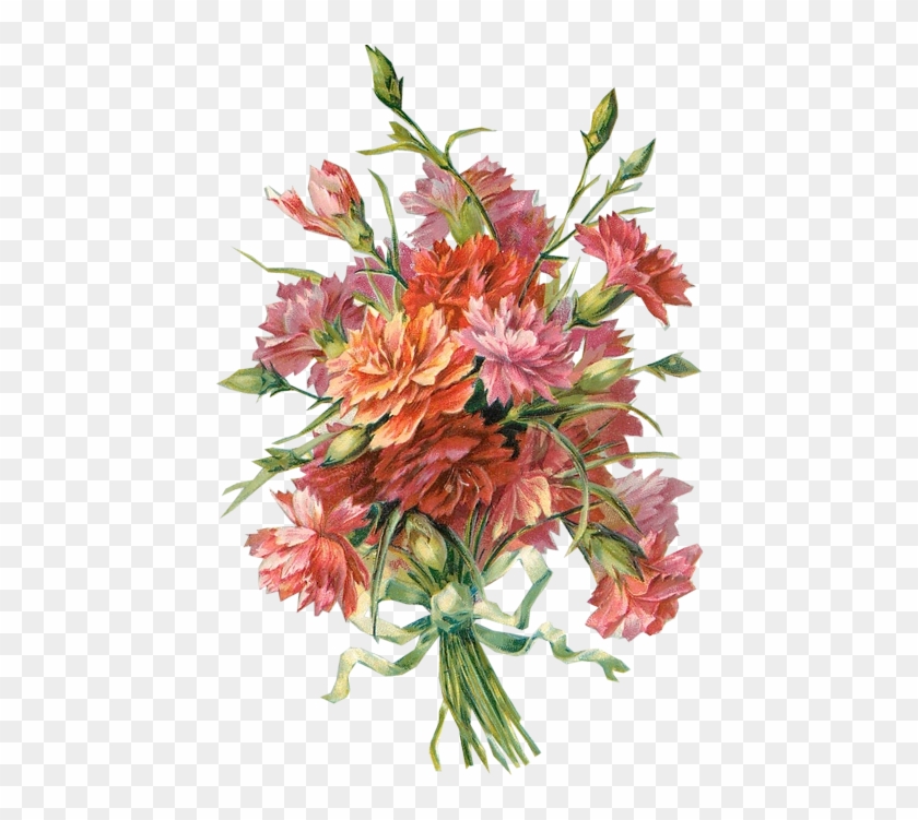 Vintage Flower Bouquet Png Clipart