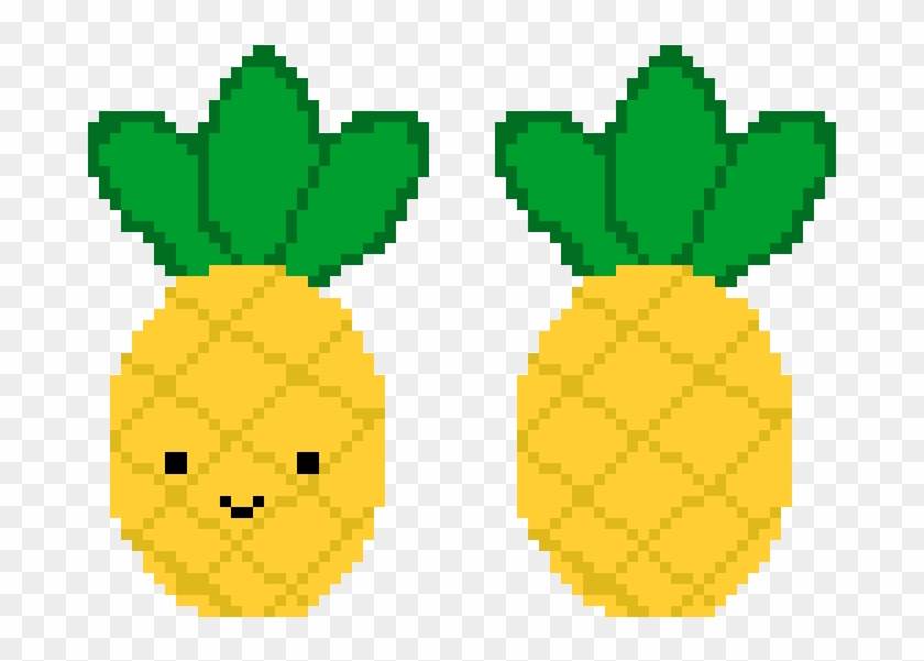 Maker - Pineapple Pixel Art Png Clipart