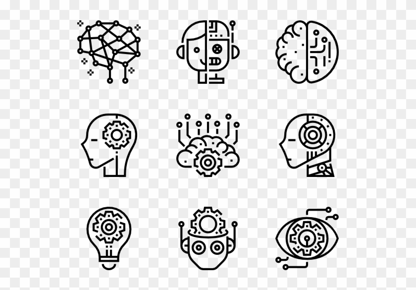 Artificial Intelligence - Family Line Icon Png Clipart