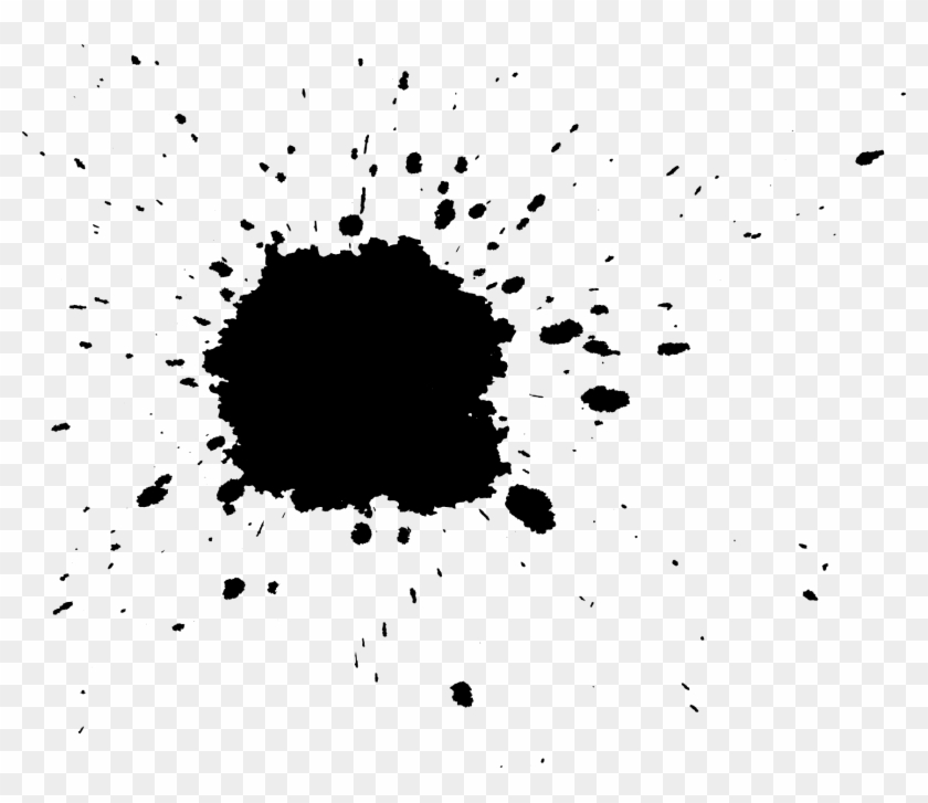 Free Download - Ink Stains Transparent Clipart