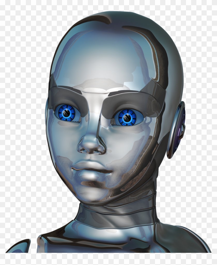 Robot Face Transparent Clipart