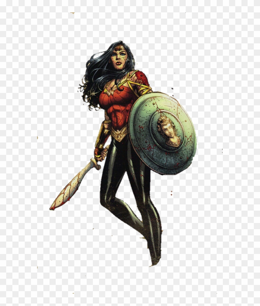 599 X 908 13 - Wonder Woman Comic Png Clipart