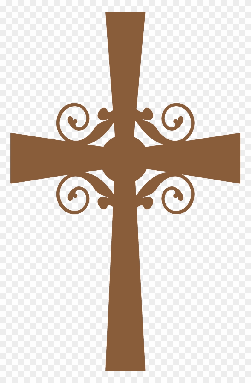 Silhouettes Première Communion Clipart - First Communion Cross Png Transparent Png #642875