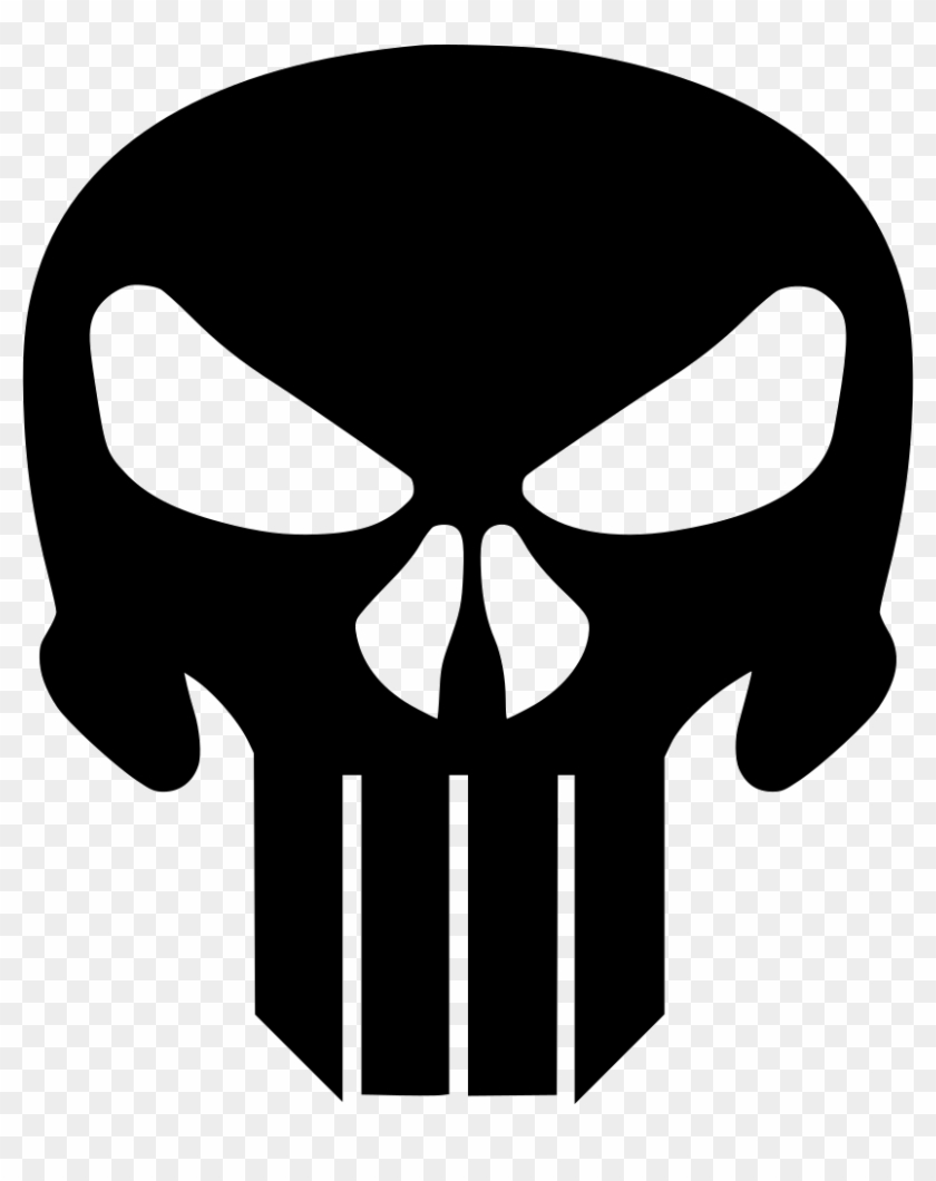 Png File - Punisher Icon Clipart #642916
