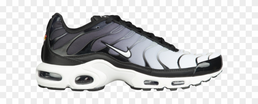 Nike Air Max Plus Black White Clipart #643111