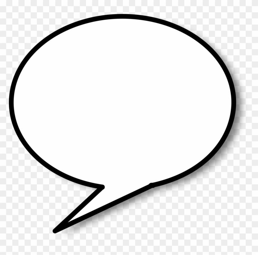 Speech Balloon Comics Cartoon Comic Book Drawing - Cartoon Speech Bubble Transparent Clipart