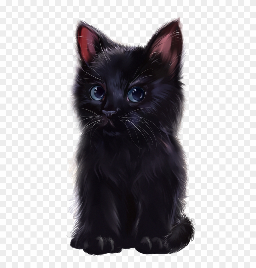 De - Baby Black Cat Png Clipart #643279