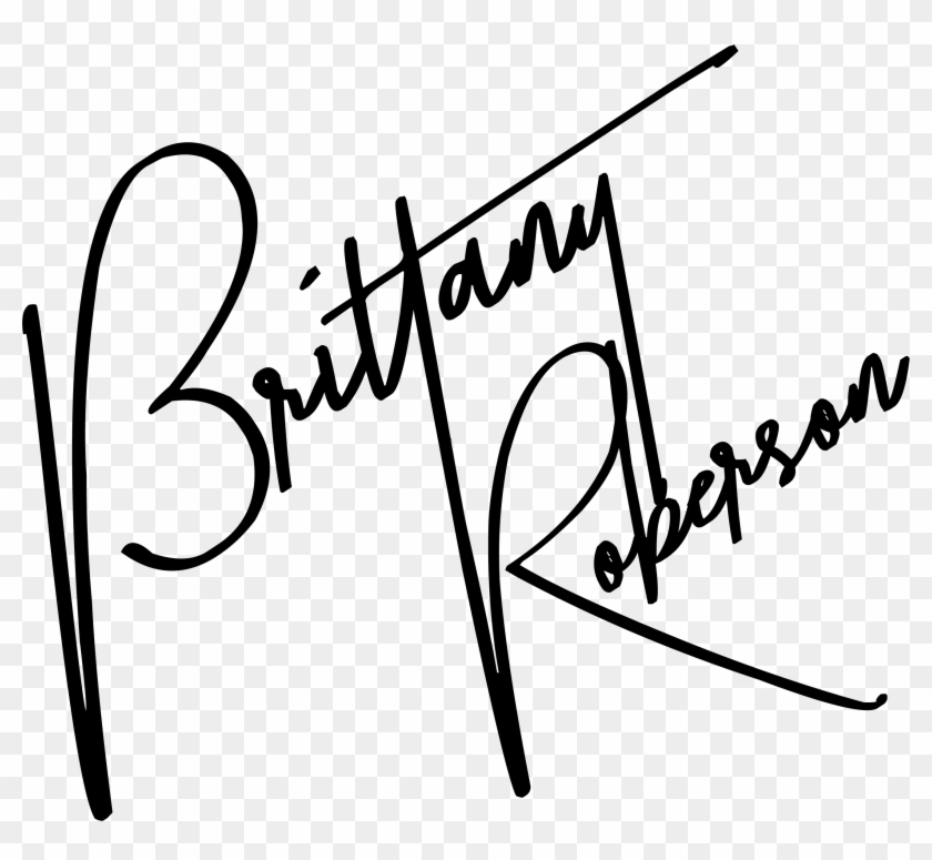 Brittany Roberson Brittany Roberson - Calligraphy Clipart #643321