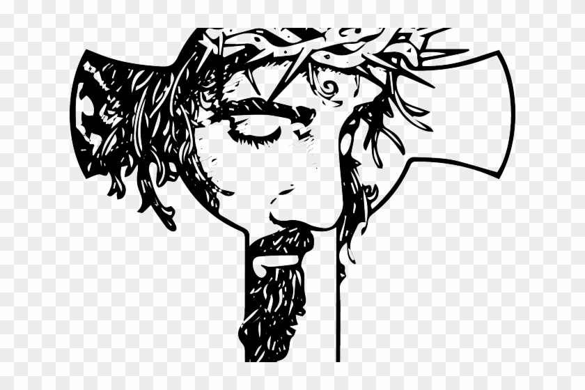 Drawn Crown Cross Silhouette - Holy Cross Tattoo Designs Clipart